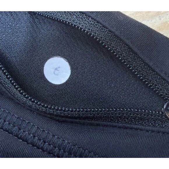 Lululemon Time To Sweat Crop *23" Black | SIZE: 6 - Picture 4 of 5